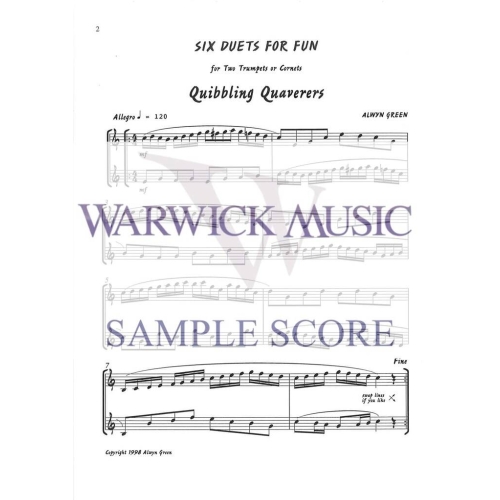 Green - Six Duets for Fun
