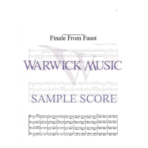 Gounod arr Taylor - Damnation of Faust