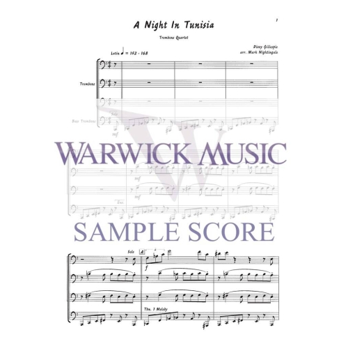 Gillespie arr Nightingale - A Night in Tunisia