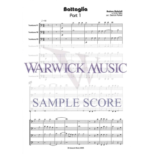 Gabrielli arr Parker - Battaglia