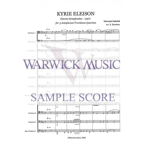 Gabrieli arr Burnham - Kyrie Eleison