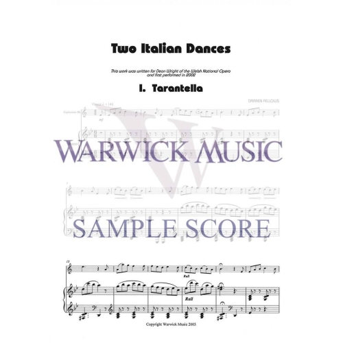 Fellows - Two Italian Dances