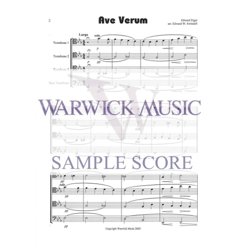 Elgar arr Swindell - Ave Verum