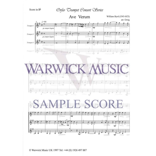 Byrd arr Greig - Ave Verum