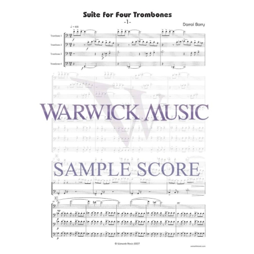 Barry - Suite for Four Trombones