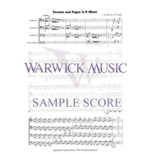 Bach arr Taylor - Toccata and Fugue in D Minor