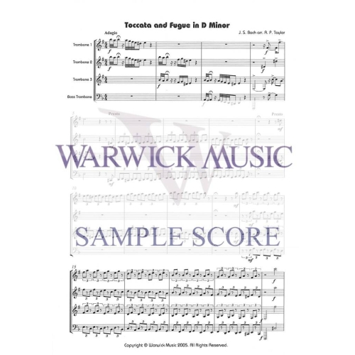 Bach arr Taylor - Toccata and Fugue
