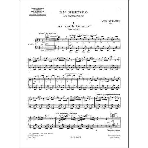 Louis Vuillemin - En Kerneo Op 23