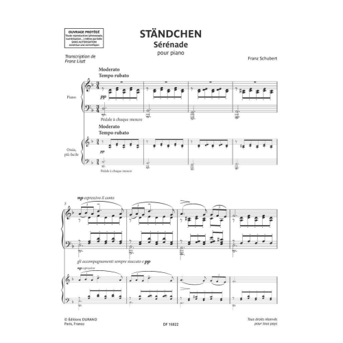 Franz Schubert - Ständchen (Sérénade)