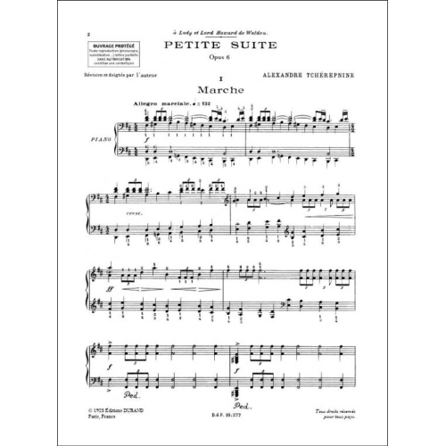 Alexander Tcherepnin - Petite Suite Piano