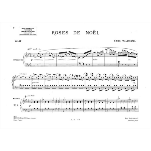 Emile Waldteufel - Roses De Noel