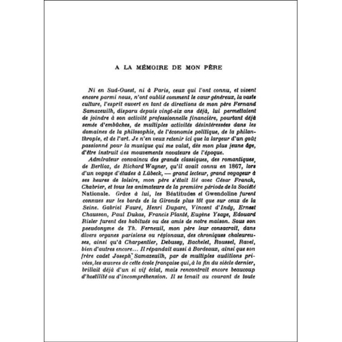 Gustave Samazeuilh - Musiciens de mon temps
