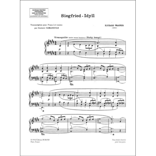 Richard Wagner - Siegfried - Idyll