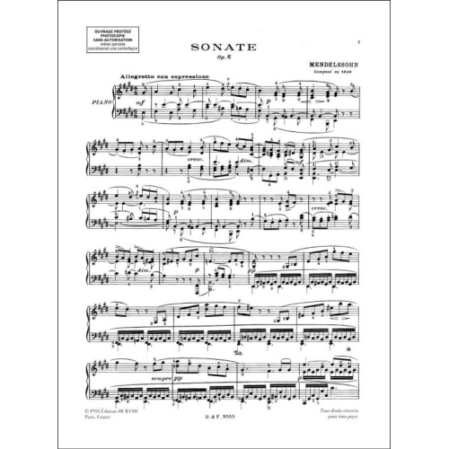 Felix Mendelssohn Bartholdy - Oeuvres Vol 7