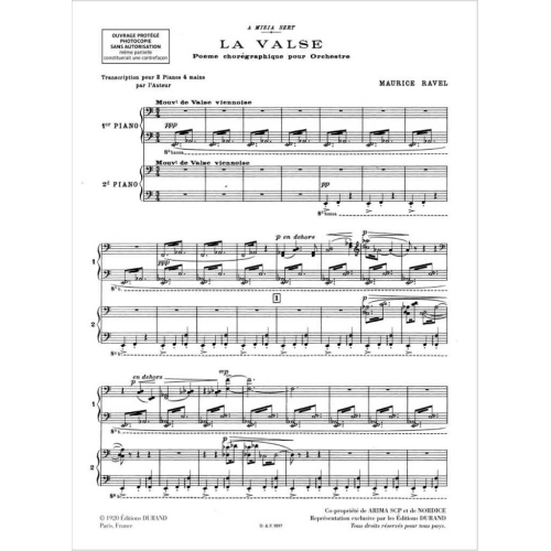 Ravel, Maurice - La Valse