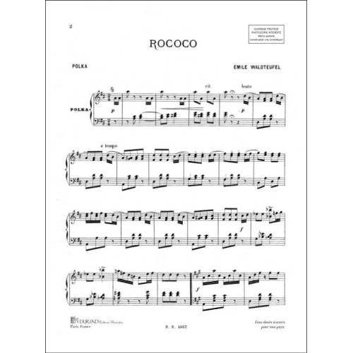 Emile Waldteufel - Rococo Piano
