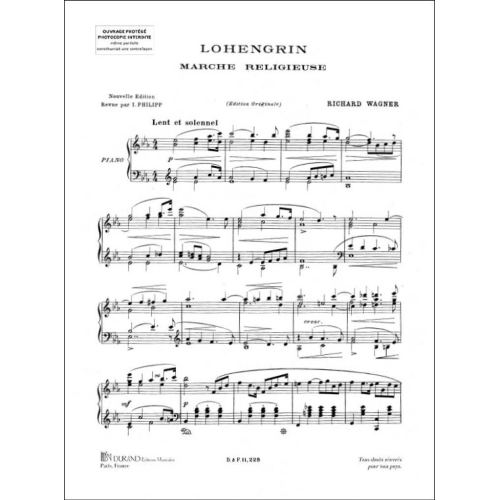 Richard Wagner - Marche Religieuse Piano