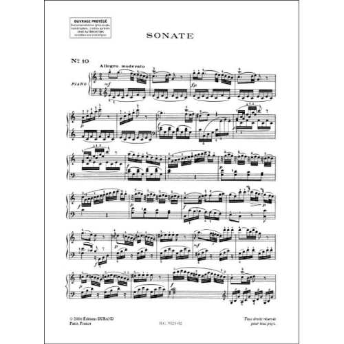 Wolfgang Amadeus Mozart - Sonates (N. 10-19)