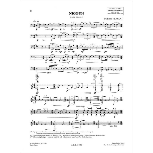 Philippe Hersant - Niggun