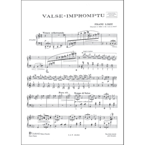Franz Liszt - Valse Impromptu