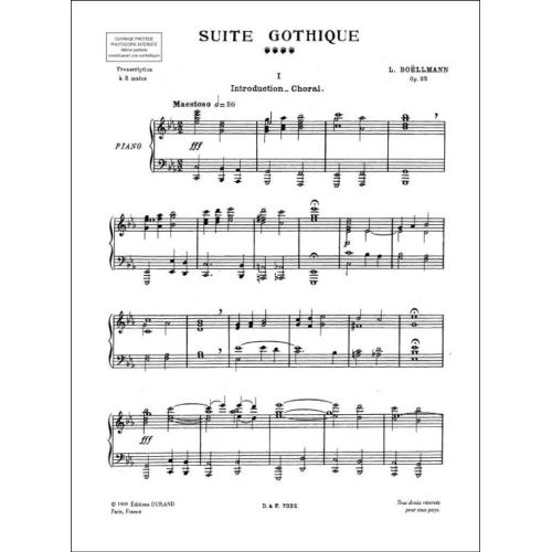 Léon Boëllmann - Suite Gothique Opus 25