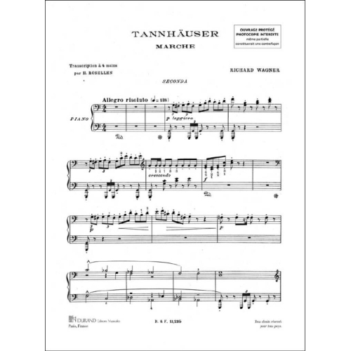 Richard Wagner - Tannhauser Marche Ut 4Ms