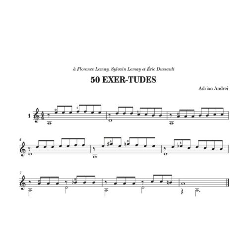 Adrian Andrei - 50 Exer-tudes