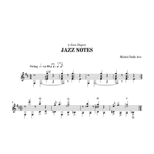 Ave, Michel Dalle - Jazz Notes
