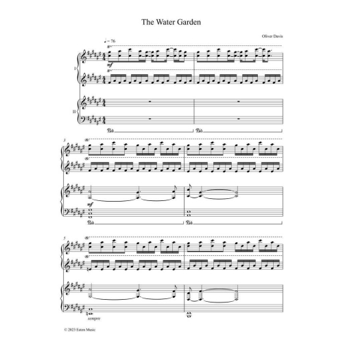 Davis, Oliver - The Water Garden