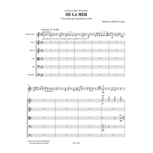 Della Vecchia, Salvatore - De la mer
