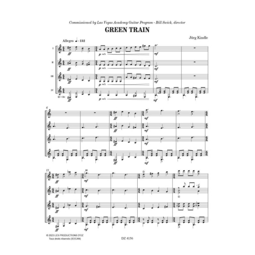 Kindle, Jürg - Green Train