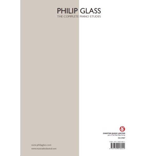 Philip Glass: The Complete Piano Etudes