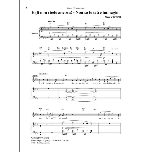 Giuseppe Verdi - Egli Non Riede Ancora! Non So Le Tetre Immagin