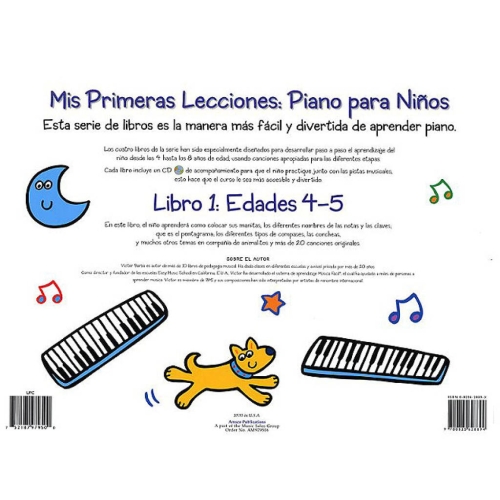 Mis Primeras Lecciones: Piano Para Niños