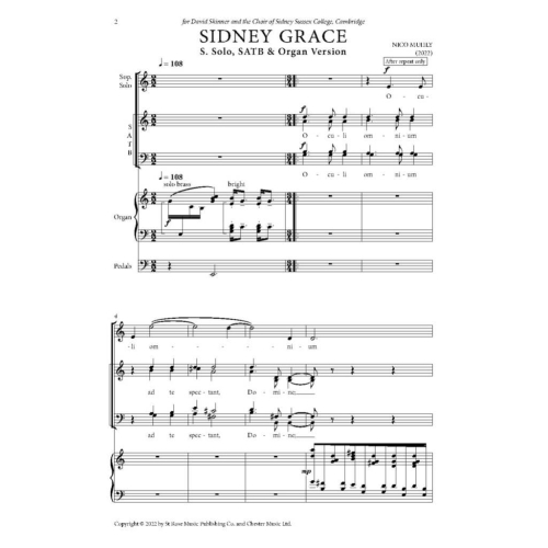 Muhly, Nico - Sidney Grace