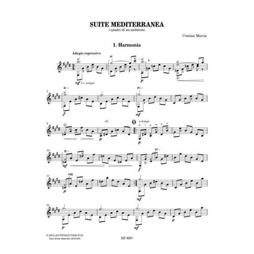 Marcia, Cristian - Suite Mediterranea