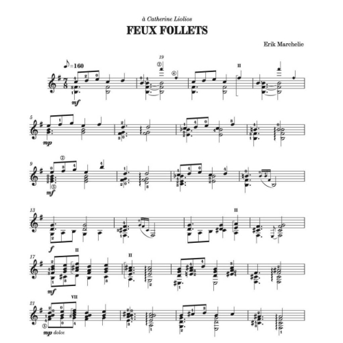 Marchelie, Erik - Feux follets