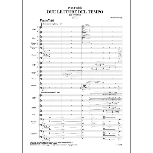 Fedele, Ivan - Due letture del tempo