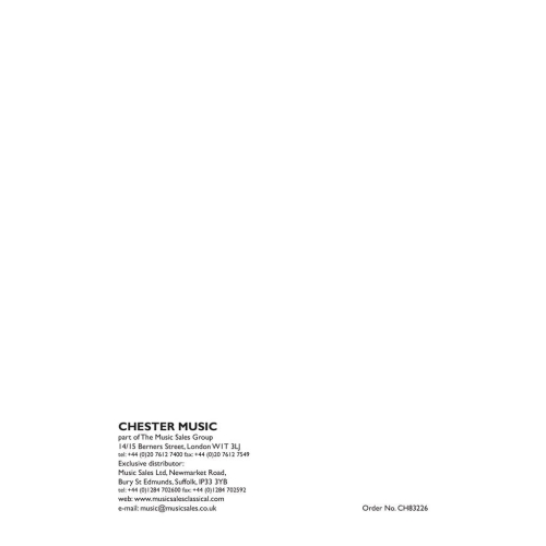 Tavener, John - The Martydom Of St. Stephen
