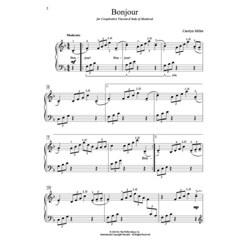 Miller, Carolyn - Bonjour