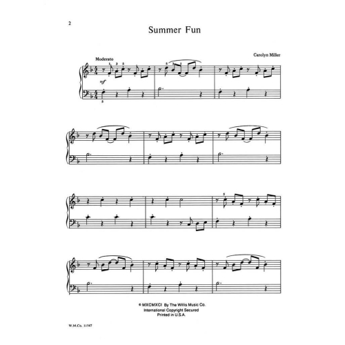 Miller, Carolyn - Summer Fun