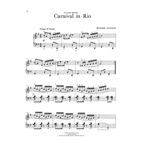 Gillock, William - Carnival in Rio