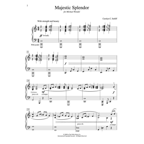 Setliff, Carolyn - Majestic Splendor