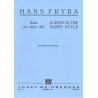 Fryba, Hans - Suite in Olden Style (double bass)