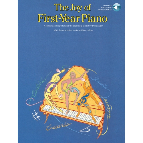 The Joy Of First-Year Piano (Book/Audio)