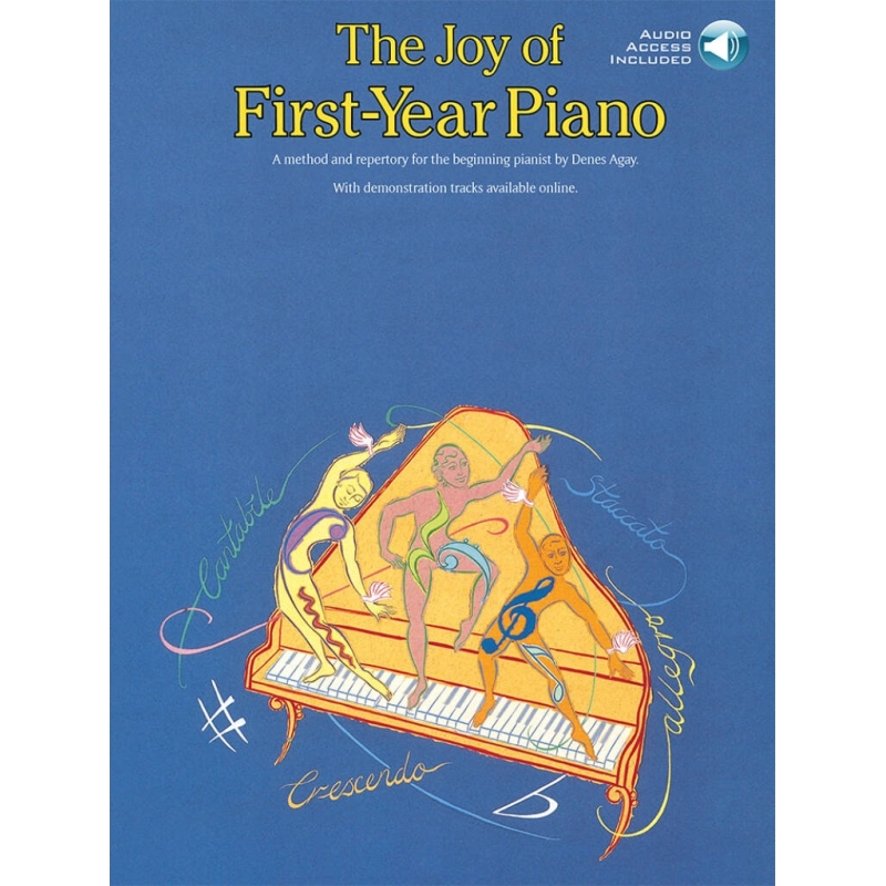 The Joy Of First-Year Piano (Book/Audio)