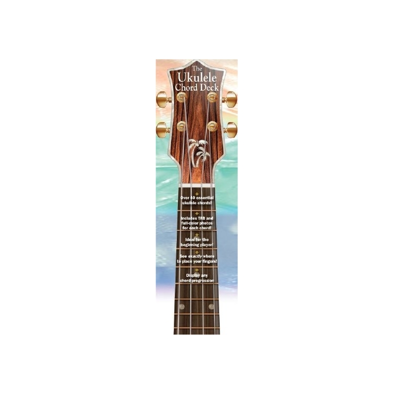 Ukulele Chord Deck In Colour