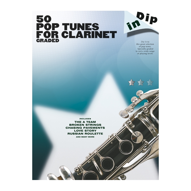 Dip In 50 Pop Tunes for Clarinet