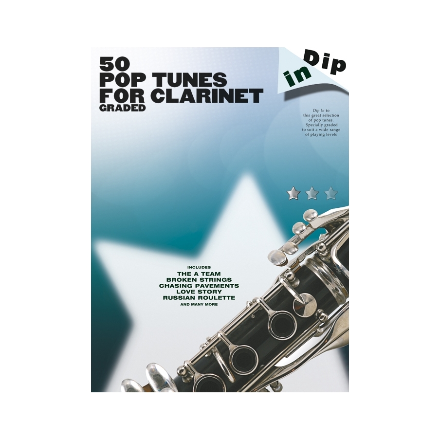 Dip In 50 Pop Tunes for Clarinet