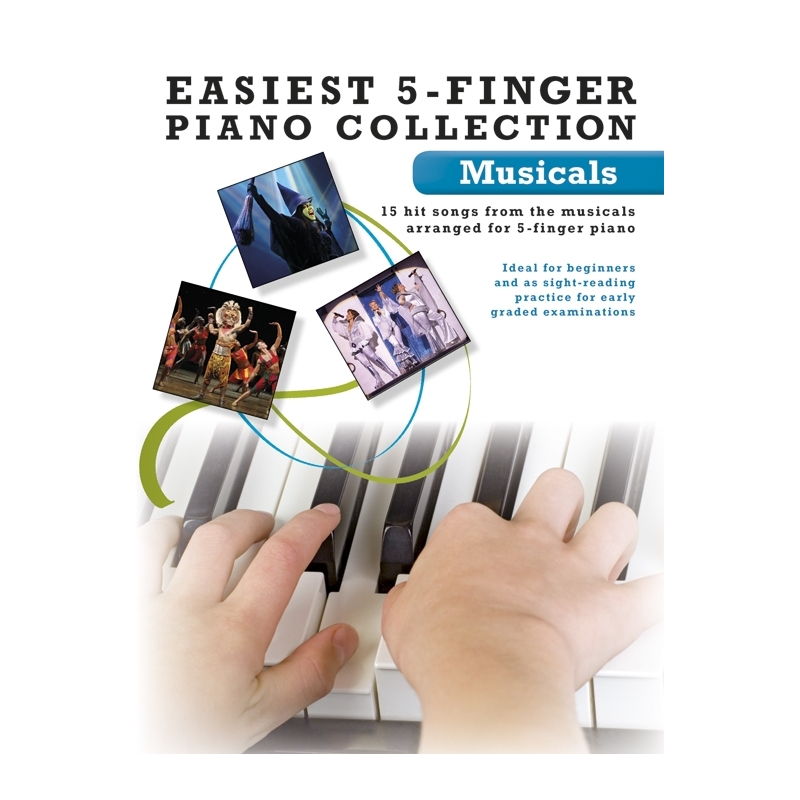 Easiest 5-Finger Piano Collection: Musicals